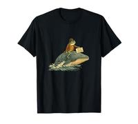 Rana Divertida Montando una Ballena: Humor Animal caprichoso, Camiseta