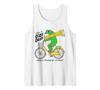 Rana divertida nacida de Dilly Dally obligada a acelerar el ritmo Camiseta sin Mangas