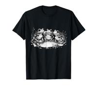 Rana Espeluznante pantano Oscuro extraño Amante de los Animales Arte Camiseta