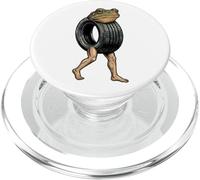 Rana Graciosa Neumático Mecánico Humor PopSockets PopGrip para MagSafe