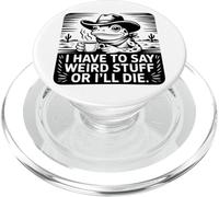 Rana Graciosa: Tengo Que Decir Cosas Raras o moriré PopSockets PopGrip para MagSafe