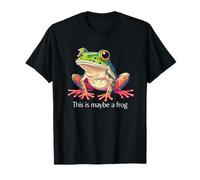 Rana gracioso esto es tal vez un profesor de filosofía de rana Camiseta