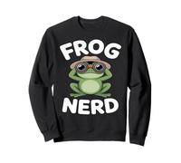 Rana Nerd Lindo Amante De La Naturaleza Amante Lindo Divertido Sudadera