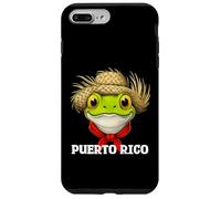 Rana Puerto Rico Bandera puertorriqueña Orgullo Boricua Carcasa para iPhone 7 Plus/8 Plus