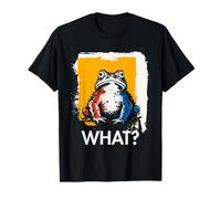 Rana ¿Qué? Rana Meme Rana Sapo Divertido Dicho Animal Camiseta
