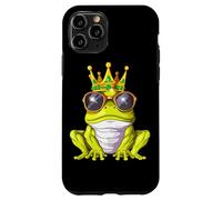 Rana Real con Corona Y Gafas De Sol Príncipe Rana Carcasa para iPhone 11 Pro