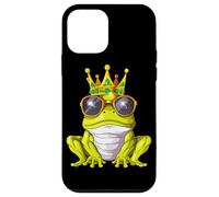 Rana Real con Corona Y Gafas De Sol Príncipe Rana Carcasa para iPhone 12 Mini