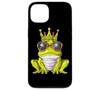 Rana Real con Corona Y Gafas De Sol Príncipe Rana Carcasa para iPhone 13