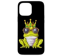 Rana Real con Corona Y Gafas De Sol Príncipe Rana Carcasa para iPhone 13 Pro MAX