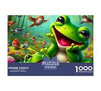 Rana, Rompecabezas De 1000 Piezas, Experiencia Inmersiva Que Fortalece Observación, Resolución De Problemas Y Paciencia, Ideal Para Momentos Tranquilos Y Reflexión Personal, Apto Para Mayores De 12 Añ