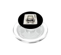 Rana Samurai Guerrero Japonés Vintage Ukiyo-e Japón Cultura PopSockets PopGrip para MagSafe