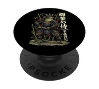 Rana Samurái Vintage Guerrero Japonés PopSockets PopGrip Adhesivo