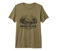 Rana Sapo Cottagecor Así es como se ve la Paz Interior Camiseta Premium