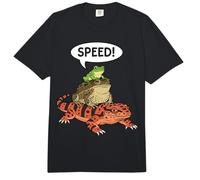 Rana Sapo Monstruo Gila Apilados Humor Reptil Divertido Comfort Colors Adult Heavyweight T-Shirt