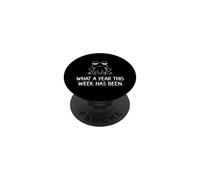 Rana sarcástica Diciendo qué año ha Sido Esta Semana PopSockets PopGrip Adhesivo