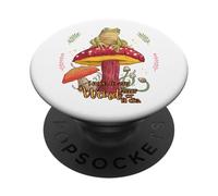 Rana, Tengo Que Decir Cosas Raras o moriré. PopSockets PopGrip Adhesivo