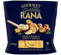 RANA Tortellini de pasta fresca 3 × 250 g · Pack de 3 · Refrigerado (Trufa blanca, setas y queso (Gourmet))