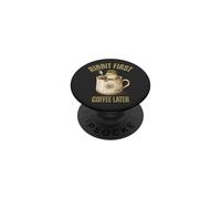 Rana Vintage Beber Café Retro Cottagecore Café Amantes PopSockets PopGrip Adhesivo
