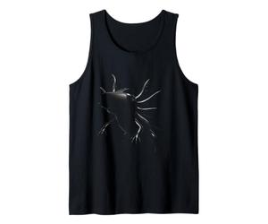 Rana VR Gamer Diseño Oscuro Ciencia Ficción Camiseta sin Mangas