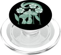 Rana y Arco Iris con diseño de Luna Creciente PopSockets PopGrip para MagSafe