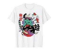 Rana Yokai surrealista japonesa extraña psicodélico Camiseta
