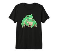 Ranas arborícolas Verdes australianas Rana Blanca Amante de la Rana Linda Rana Camiseta Premium