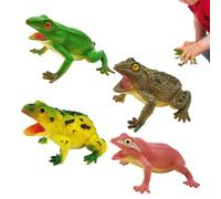 Ranas Falsas 4 Figuras Animales Realistas