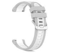 RanBluu 20 mm Correa de Silicona Compatible con Garmin Forerunner 165/Forerunner 165 Music/Vivoactive 5, Banda de Reemplazo, Correa Deportiva para Garmin Venu Sq 2/Sq 2 Music/Venu 2 Plus, Blanco