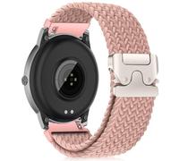 RanBluu Correa Nylon para 20 mm 22 mm, Correa de Repuesto de Tejido Elástico, Correa Deportiva para Mujer Hombre (20 mm, Rosa Claro)