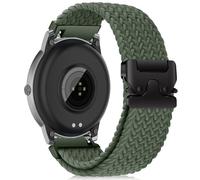 RanBluu Correa Nylon para 20 mm 22 mm, Correa de Repuesto de Tejido Elástico, Correa Deportiva para Mujer Hombre (20 mm, Verde Oscuro)