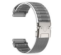 RanBluu Correa Nylon para 20 mm Para Amazfit Active 2 / Amazfit Active/Amazfit GTR Mini/Amazfit GTS 4, Correa de Repuesto de Tejido Elástico, Correa Deportiva para Mujer Hombre (20 mm, Gris)