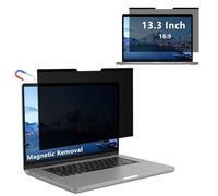RanBluu Pantalla de Privacidad para Portátil de 13.3 Pulgadas, Magnético Filtro Privacy Screen Filter, Privacy de Film Extraíble Anti UV Protector de Pantalla para Ordenador(13.3" Pulgadas 16:9)
