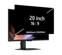 RanBluu Pantalla de Privacidad para Portátil de 20 Pulgadas, Filtro Privacy Screen Filter, Privacy de Film Extraíble Anti UV Protector de Pantalla para Ordenador(20" Pulgadas 16:9)