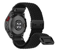 RanBluu QuickFit 20 mm Correa de Nailon Compatibles conGarmin fēnix 8 43 mm/Fenix 7S/7S Pro/6S/6S Pro, Cierre Magnético Correa, Banda de Reemplazo para Garmin Descent Mk3Si, Negro