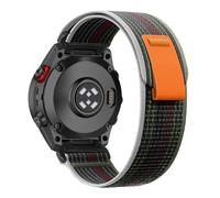 RanBluu QuickFit 26 mm Correa Reloj Nailon para Garmin fēnix 8 51 mm/Enduro 3/Fenix 7X/7X Pro/7X Pro Solar/6X/6X Pro/5X, Deportiva Correa, Pulseras de Repuesto para Garmin Descent Mk3i, Azul Coloreado