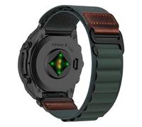 RanBluu QuickFit 26mm Correa de Nailon para Garmin Fenix 8 Pro 51mm/Quatix 8 51mm/Tactix 8/fēnix 8/Enduro 3/Fenix 7X, Repuesto Correa, Banda de Reemplazo para Garmin Descent Mk3i, Verde Oscuro