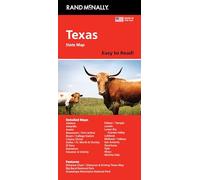 Rand McNally Easy to Read: Texas State Map