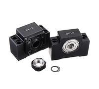 RanDal 2Pcs Bk12 Bf12 Soportes De Extremo De Tornillo De Bola Para Husillo De Bolas Sfu1605 Sfu1610 Cnc Xyz Parts