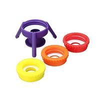 RanDal Tapón De Botella Soporte De Lanzamiento Adaptador Kit De Juntas A Juego Champú Cubierta A Prueba De Fugas