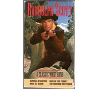 Randolph Scott: 4 Classic Westerns (Rage at Dawn/ Man of the Forest/ Buffalo Stampede/ The Fighting Westerner)