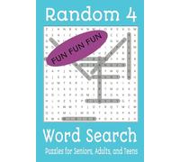 Random 4 Word Search Puzzle Book: Random 4 Word Search Puzzle Book with Easy-to-Read Print | 6x 9 inches | 110 pages | 50+ Puzzles | 495 Words | ... Brain Exercise, expand your vocabulary.