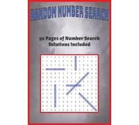 Random Number Search: Random Number Search: 50 Pages of Number Search - Solutions Included