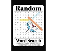 Random Word Search Puzzle Book: Word Searches with Easy to Read Print about Anything and Everything | 6x9 inches, 110 pages | 50+ puzzles | Gift for Vacations, Holidays, and Free Times