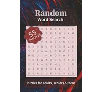 Random Word Search Puzzle Book: Word Searches with Easy to Read Print with Random Words and Mixed Topics | 6 x 9 inches, 110 pages | 55 Puzzles ... A Great Gift for Vacations, Holidays and Free Time