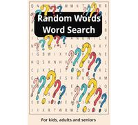 Random Words Word Search Puzzle Book: Word Searches with Easy-to-Read print about Random Words, Nature, Vocabulary, and more | 6x9 inches, 110 pages | ... Gift for Vacations, Holidays and Free Time