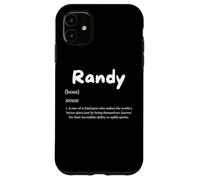 Randy Definition Personalized Name Custom Costume For Randy Carcasa para iPhone 11