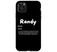 Randy Definition Personalized Name Custom Costume For Randy Carcasa para iPhone 11 Pro MAX
