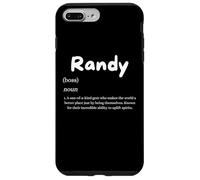 Randy Definition Personalized Name Custom Costume For Randy Carcasa para iPhone 7 Plus/8 Plus