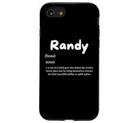 Randy Definition Personalized Name Custom Costume For Randy Carcasa para iPhone SE (2020) / 7/8