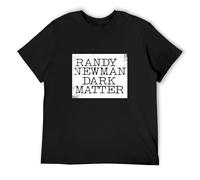 Randy Newman Dark Matter Vinyl CD Cover Men T-Shirt Black Unisex Tops Casual tee XXL
